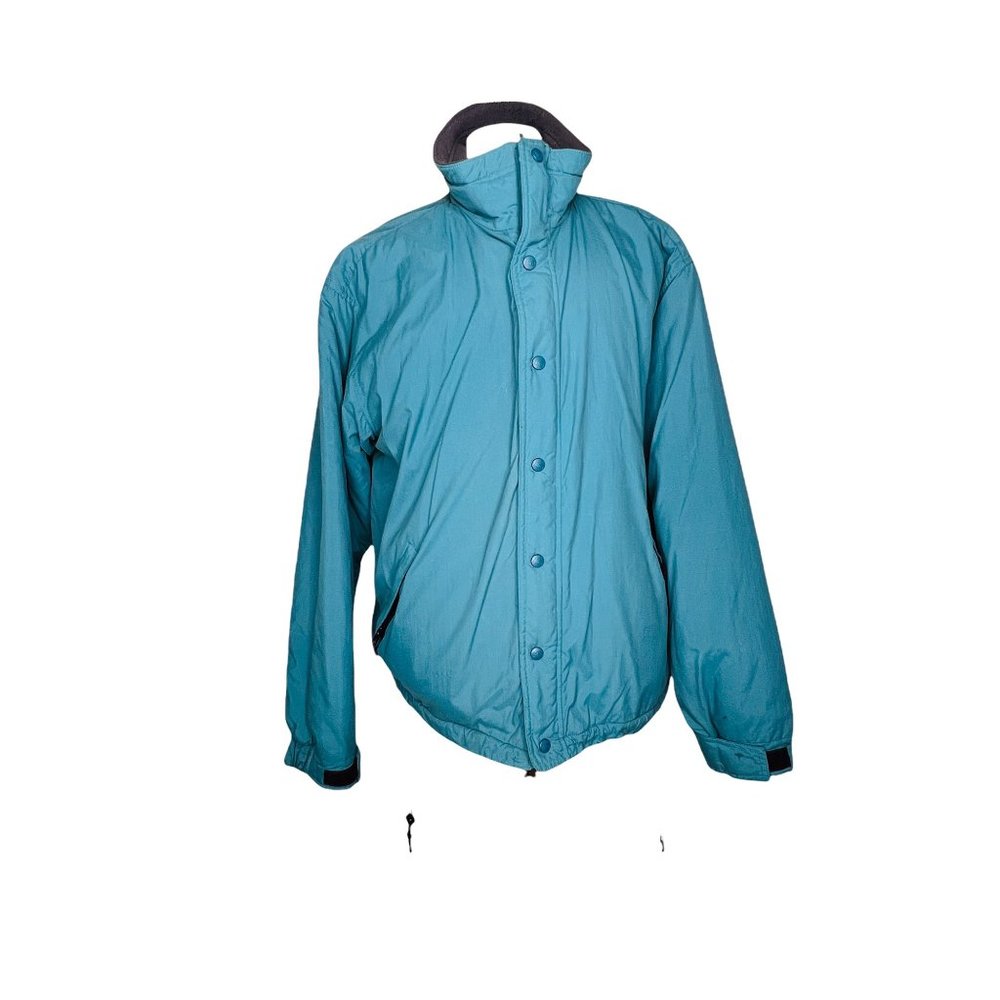 40% OFF SALE❗️ REI Mens Vintage 90s Fleece Lined Nylon Jacket Green XL USA